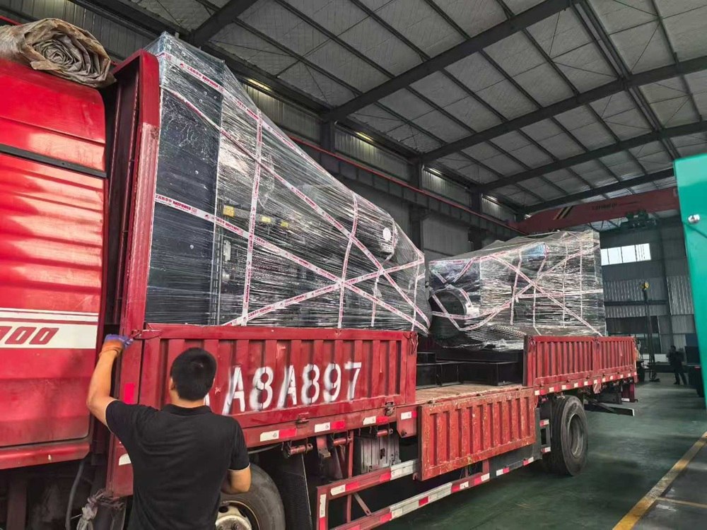 Besten Exports Two 1000kVA Open Frame Diesel Generators Set to Ghana